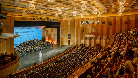 Graduierung der HHL Leipzig 2019 in der Oper zu Leipzig.